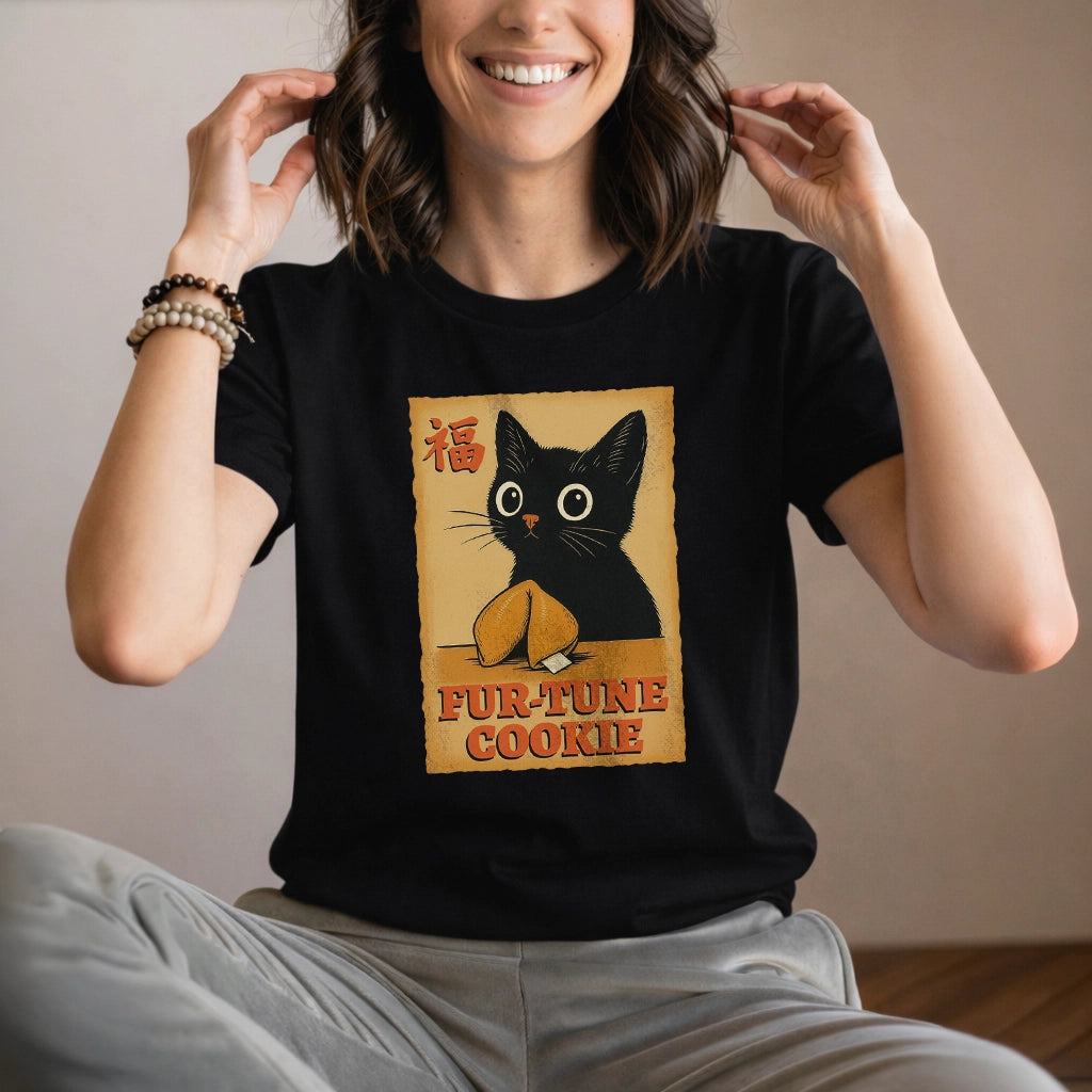 FurTune Cookie Tee With Interactive QR-Code