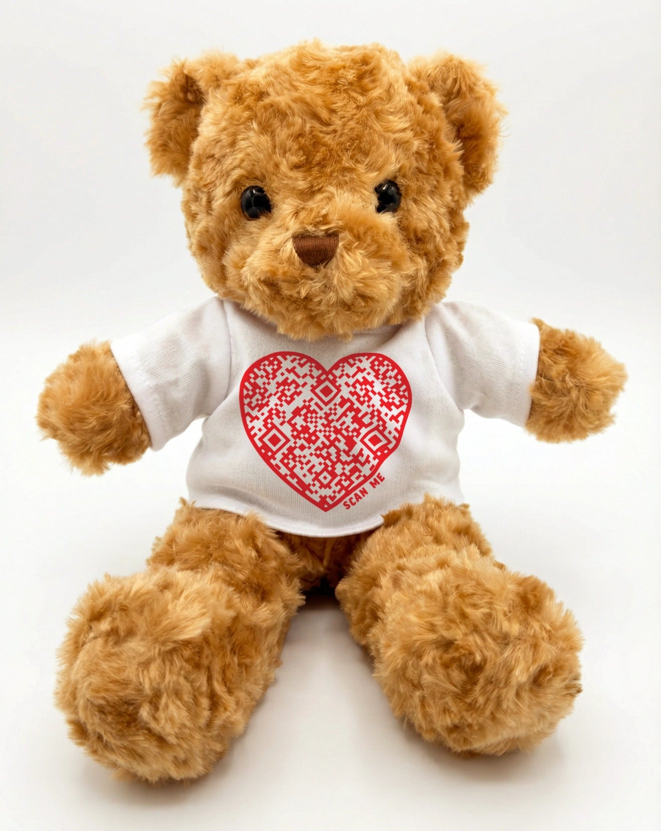 Ask Cupid Teddy Bear With QR-Code