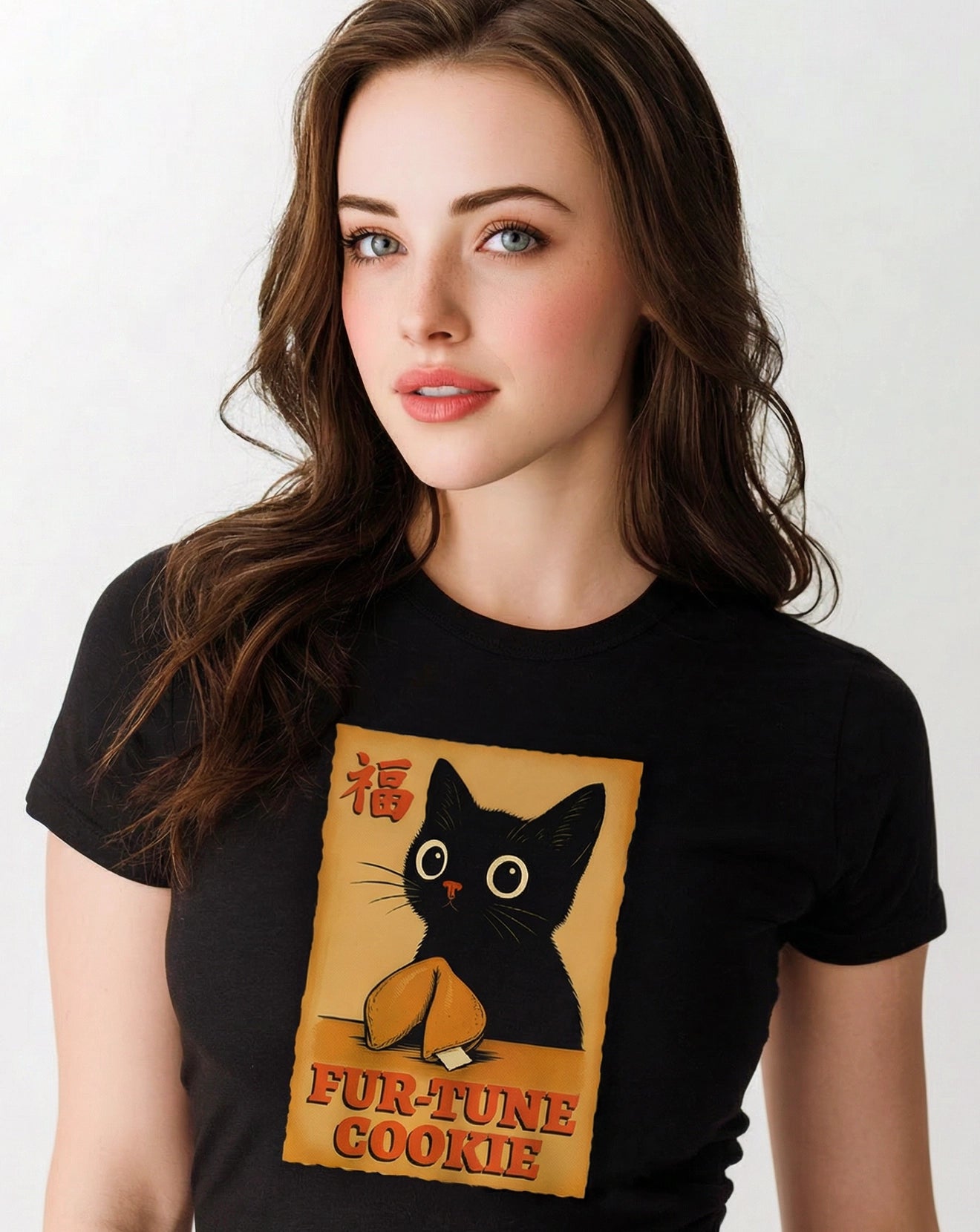 FurTune Cookie Tee With Interactive QR-Code