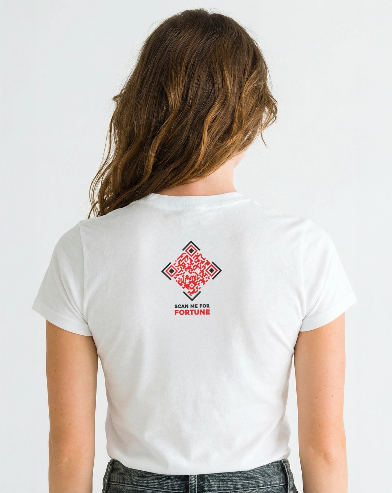 Thank You Enjoy Tee With Interactive QR-Code