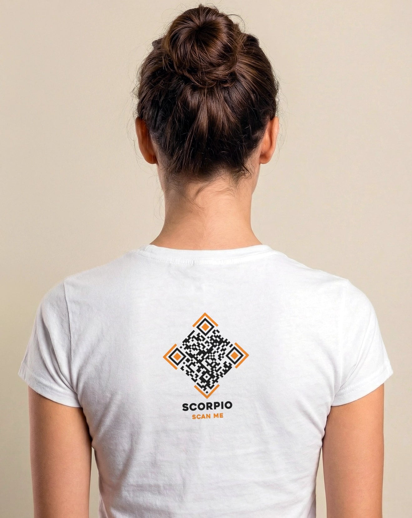 Zodiac Tee With Interactive QR-Code
